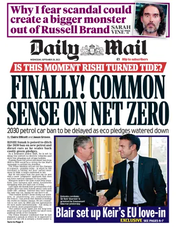 Daily Mail - 20 Sep 2023