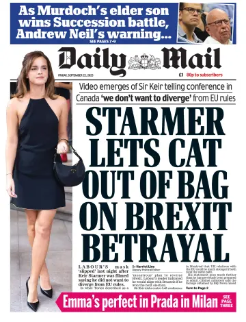 Daily Mail - 22 Sep 2023