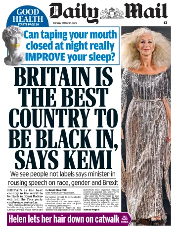 Daily Mail - 3 Oct 2023