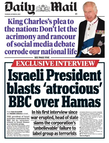 Daily Mail - 19 Oct 2023