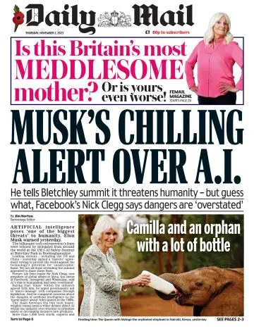 Daily Mail - 2 Nov 2023