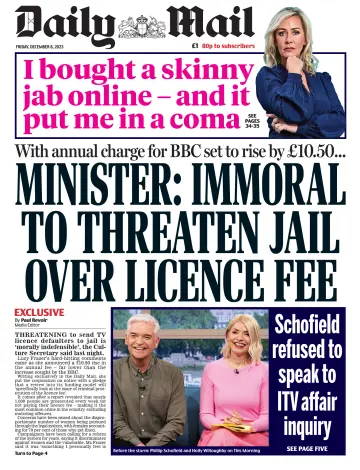 Daily Mail - 8 Dec 2023