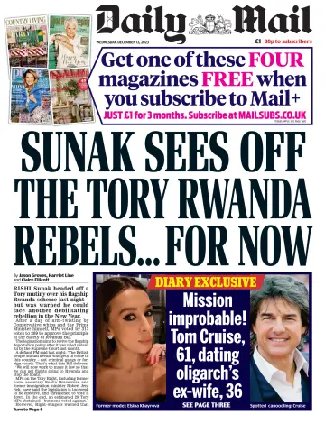 Daily Mail - 13 Dec 2023