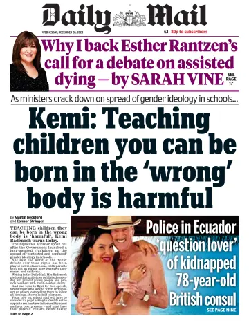 Daily Mail - 20 Dec 2023