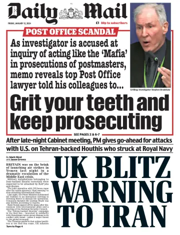 Daily Mail - 12 Jan 2024