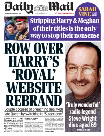 Daily Mail - 14 Feb 2024