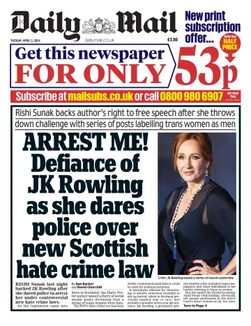 Daily Mail - 02 apr 2024