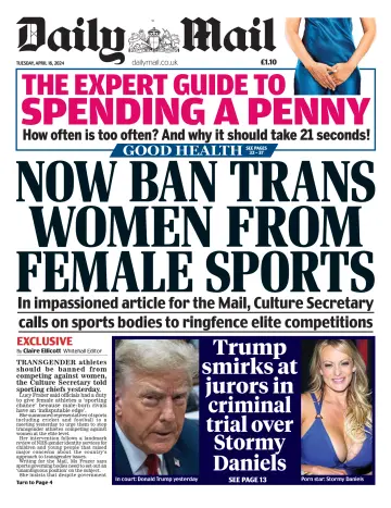 Daily Mail - 16 Aib 2024