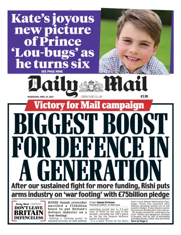 Daily Mail - 24 Apr 2024