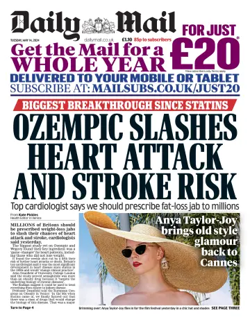 Daily Mail - 14 五月 2024