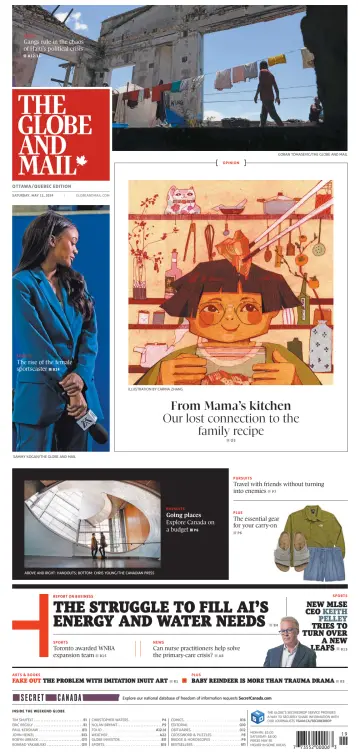 The Globe and Mail (Ottawa/Quebec Edition) - 11 ma 2024