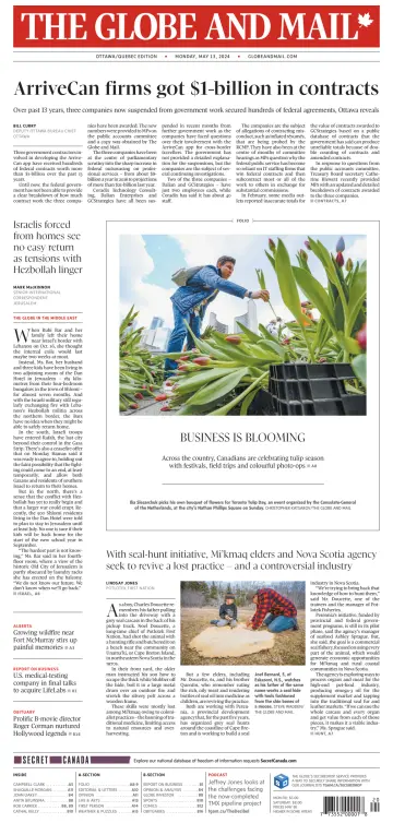 The Globe and Mail (Ottawa/Quebec Edition) - 13 5월 2024