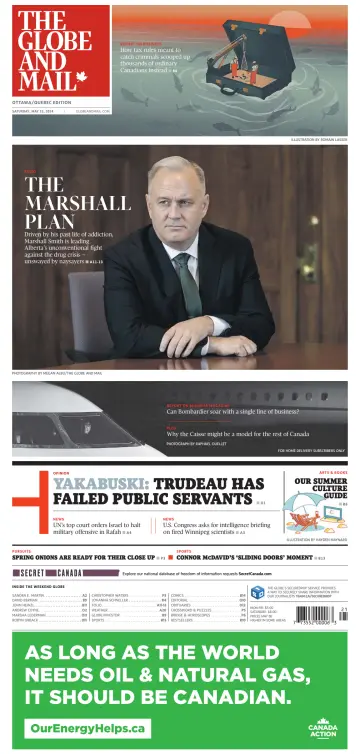 The Globe and Mail (Ottawa/Quebec Edition) - 25 May 2024