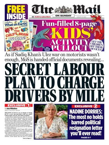 The Mail on Sunday - 27 Aug 2023