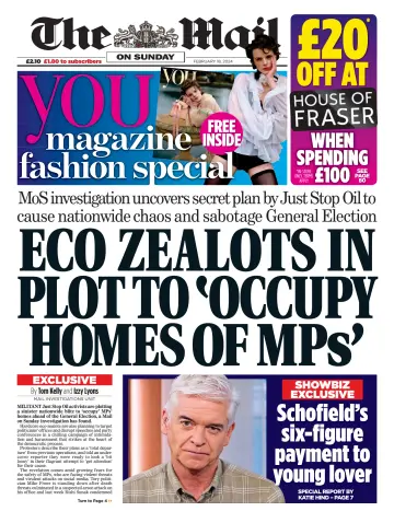 The Mail on Sunday - 18 Feb 2024