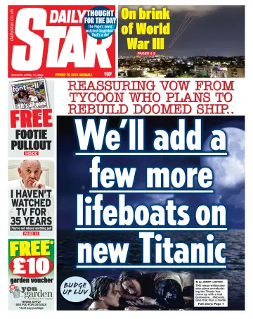 Daily Star - 15 abril 2024