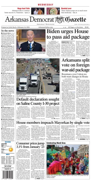 Arkansas Democrat-Gazette - 14 Feb 2024
