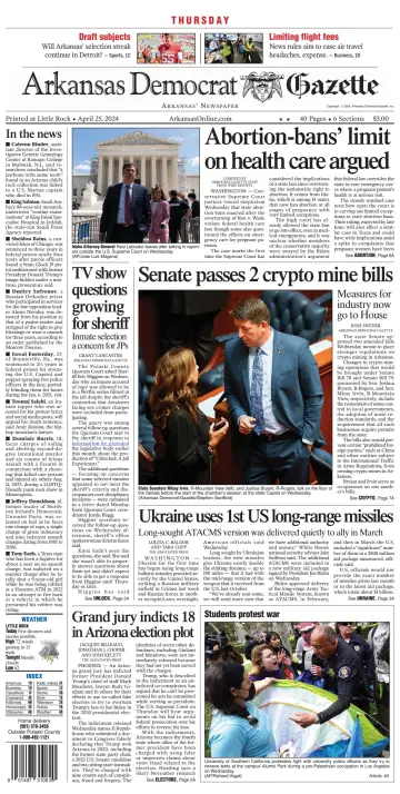 Arkansas Democrat-Gazette - 25 四月 2024
