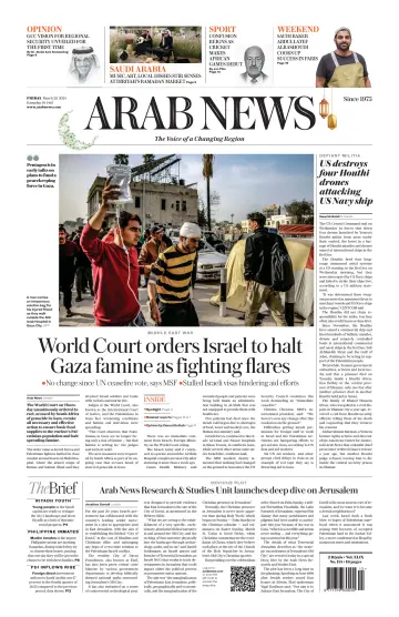 Arab News - 29 Mar 2024