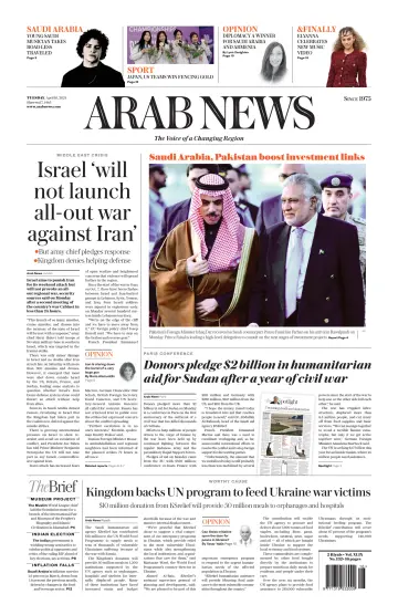 Arab News - 16 abril 2024