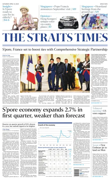 The Straits Times - 13 Apr 2024