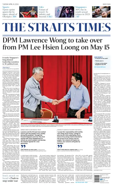 The Straits Times - 16 Apr 2024