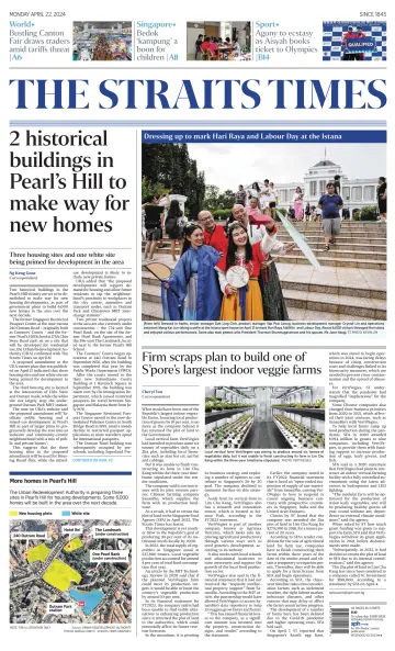 The Straits Times - 22 Apr 2024