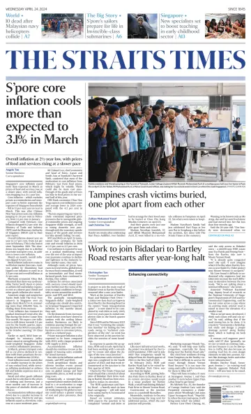 The Straits Times - 24 四月 2024