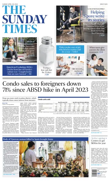 The Straits Times - 28 abr. 2024