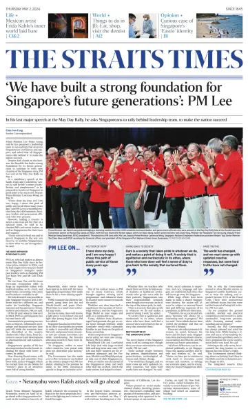 The Straits Times - 02 5月 2024