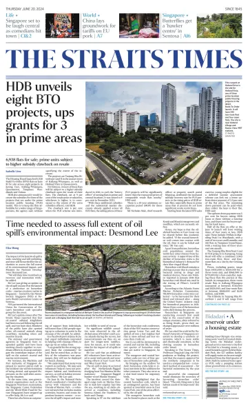 The Straits Times - 20 6月 2024