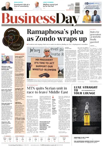 Business Day - 13 Aug 2021