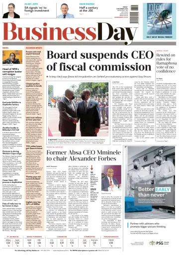 Business Day - 3 Dec 2021