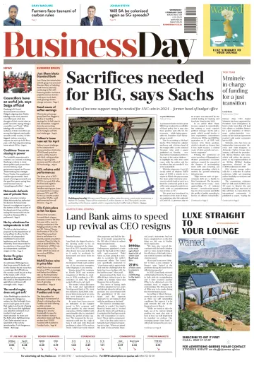 Business Day - 9 Feb 2022