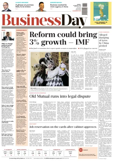 Business Day - 14 Feb 2022