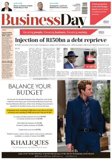 Business Day - 22 Feb 2024