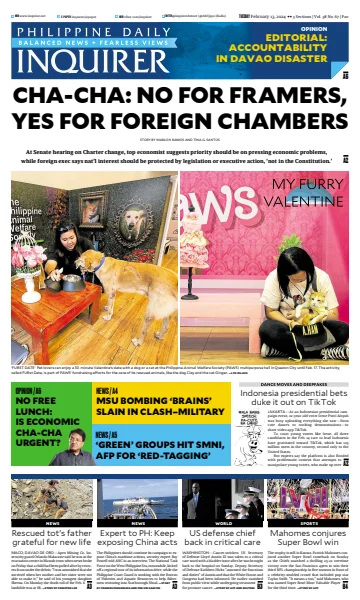 Philippine Daily Inquirer - 13 Feb 2024