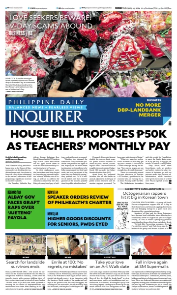Philippine Daily Inquirer - 14 Feb 2024