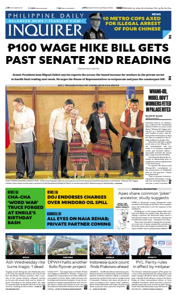 Philippine Daily Inquirer - 15 Feb 2024