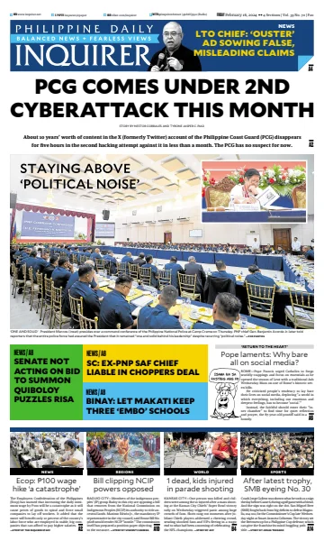 Philippine Daily Inquirer - 16 Feb 2024