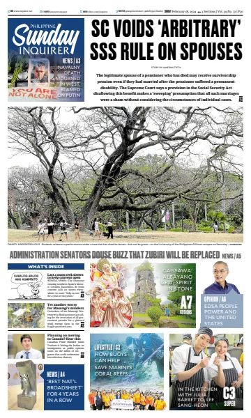 Philippine Daily Inquirer - 18 Feb 2024