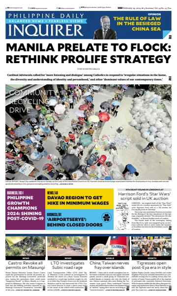 Philippine Daily Inquirer - 19 Feb 2024