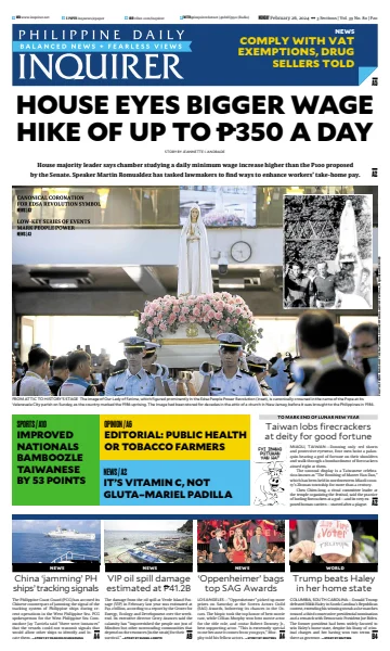 Philippine Daily Inquirer - 26 Feb 2024