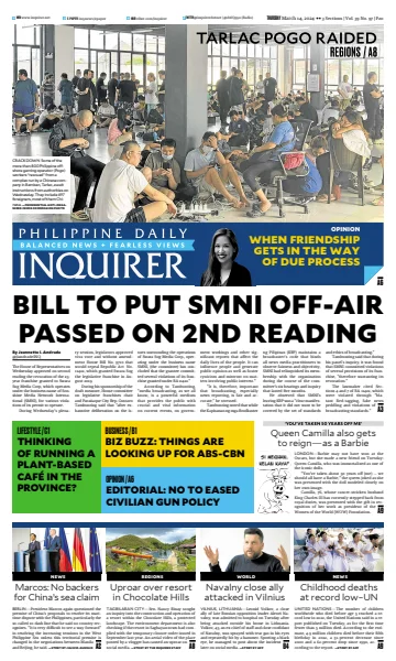 Philippine Daily Inquirer - 14 Mar 2024
