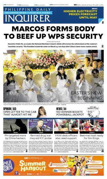 Philippine Daily Inquirer - 1 Apr 2024