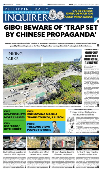 Philippine Daily Inquirer - 3 Apr 2024