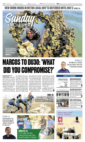 Philippine Daily Inquirer - 14 Apr 2024