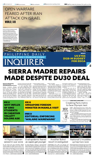 Philippine Daily Inquirer - 15 4月 2024