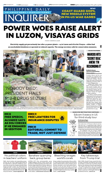 Philippine Daily Inquirer - 17 avr. 2024