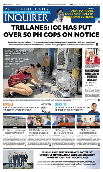 Philippine Daily Inquirer - 25 Apr 2024